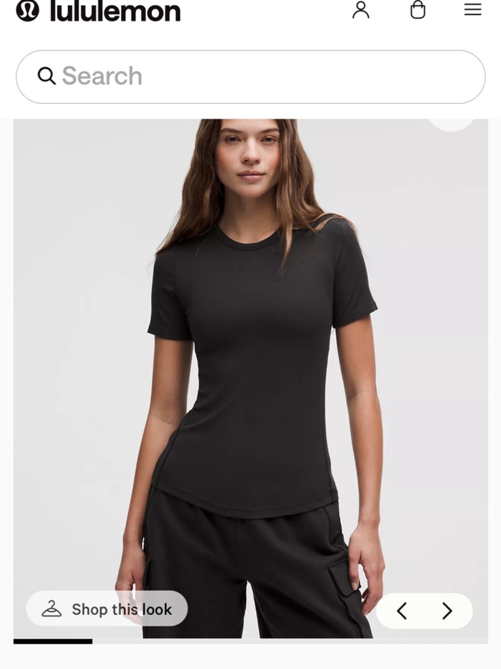 Lululemon Hold Tight Short-Sleeve Shirt
